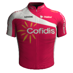 Shirt Cofidis, le Crédit en Ligne 2012