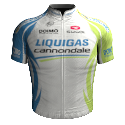 Shirt Liquigas - Cannondale 2012