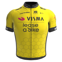 Shirt Team Visma | Lease a Bike 2025 - © pcmmod.com