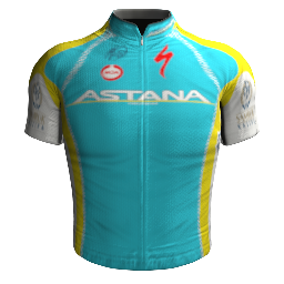 Shirt Astana Pro Team 2012 - © pcmmod.com
