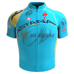Shirt Astana Pro Team 2014 - © pcmmod.com