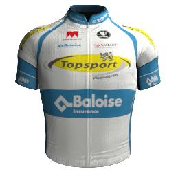 Shirt Topsport Vlaanderen - Baloise 2015 - © pcmmod.com