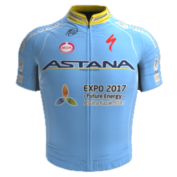 Shirt Astana Pro Team 2016 - © pcmmod.com